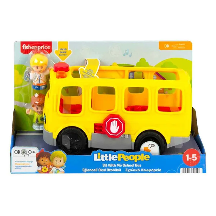 FİSHER PRICE HDJ25 LİTTLE PEOPLE EPLENCELİ OKUL OTOBÜSÜ