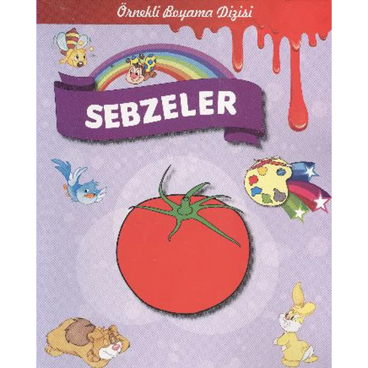 ÖRNEKLİ BOYAMA DİZİSİ SEBZELER