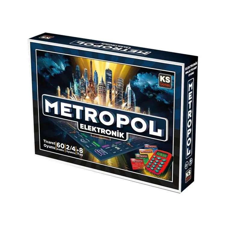 KS GAME 25135 METROPOL ELEKTRONIK KUTU OYUNU