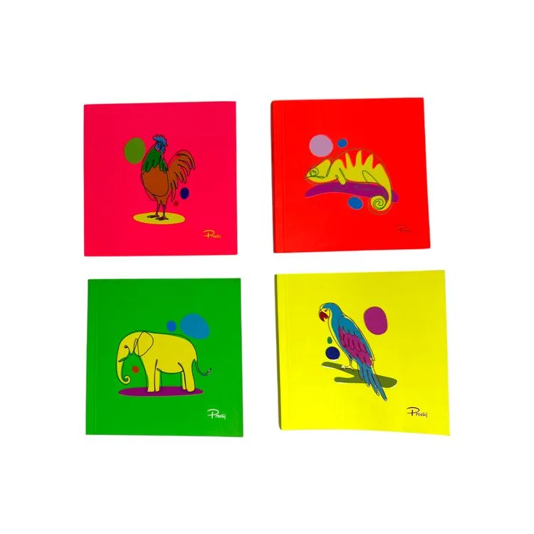 PRESTİJ 13X13 NEON RENK 84 YP ÇİZGİLİ DEFTER - TEKLİ