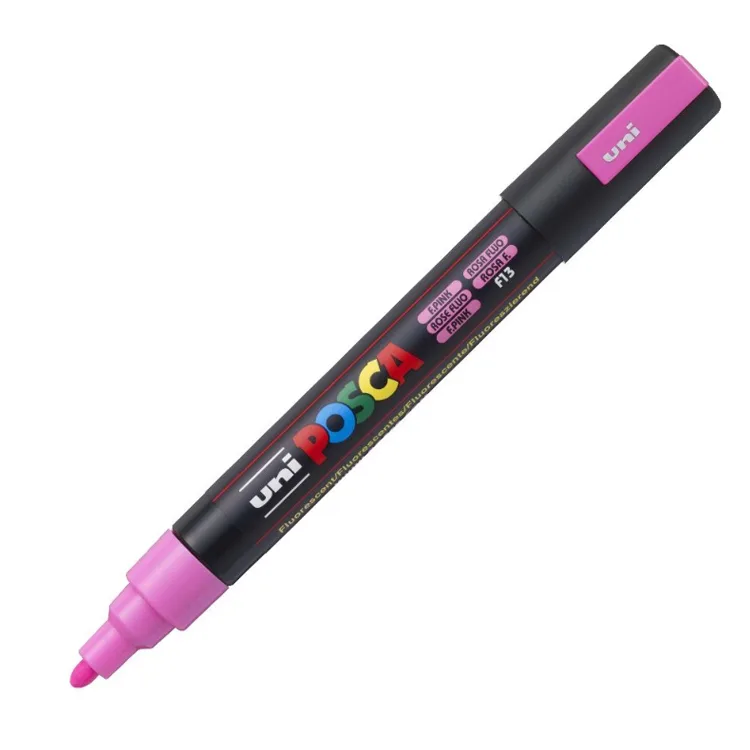 UNİ POSCA SU BAZLI POSTER MARKER 1.8-2.5 PC-5M F.PEMBE
