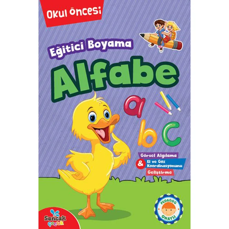EĞİTİCİ BOYAMA ALFABE