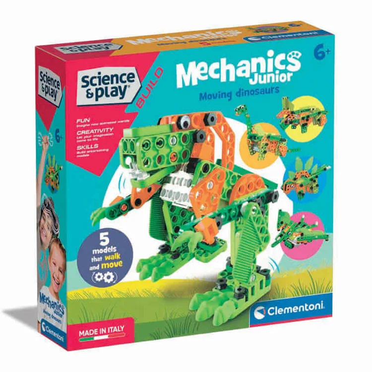 CLEMENTONİ 75061 MECHANİCS JUNIOR - HAREKETLİ DİNOZORLAR