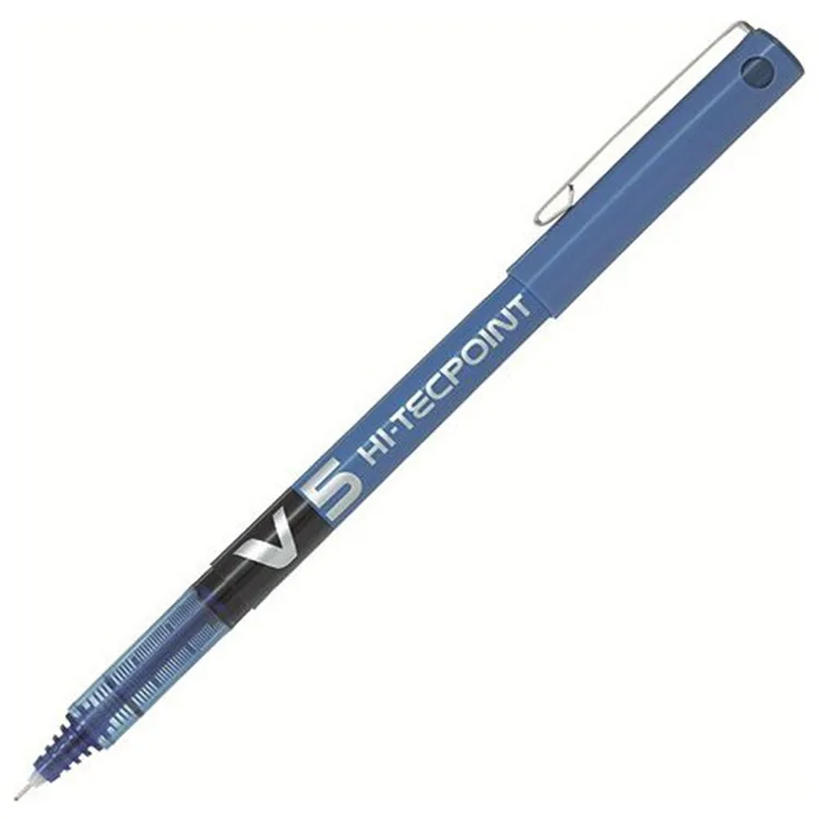 PİLOT V5 HI-TECHPOINT KALEM MAVİ (J)