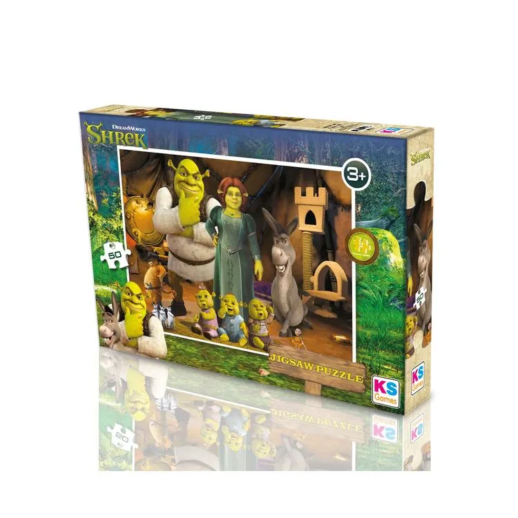 KS GAMES SH709 SHREK 34x48cm YAPBOZ/PUZZLE 50 PARÇA