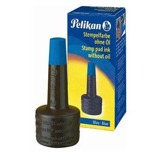 PELİKAN ISTAMPA MÜREKKEP MAVİ BASMALI