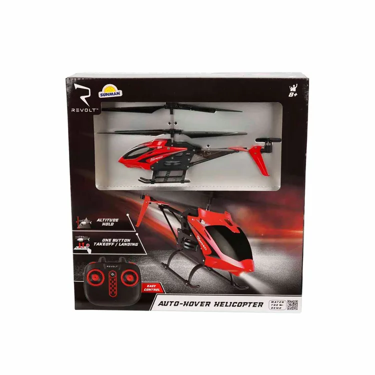 SUNMAN S5H AUTO HOVER IŞIKLI USB ŞARJLI ÇİFT PERVANELİ KUMANDALI HELİKOPTER KUTULU