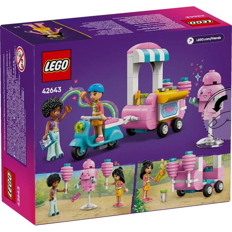 LEGO FRIENDS 42643 PAMUK ŞEKER STANDI VE SCOOTER 110 PARÇA 6+
