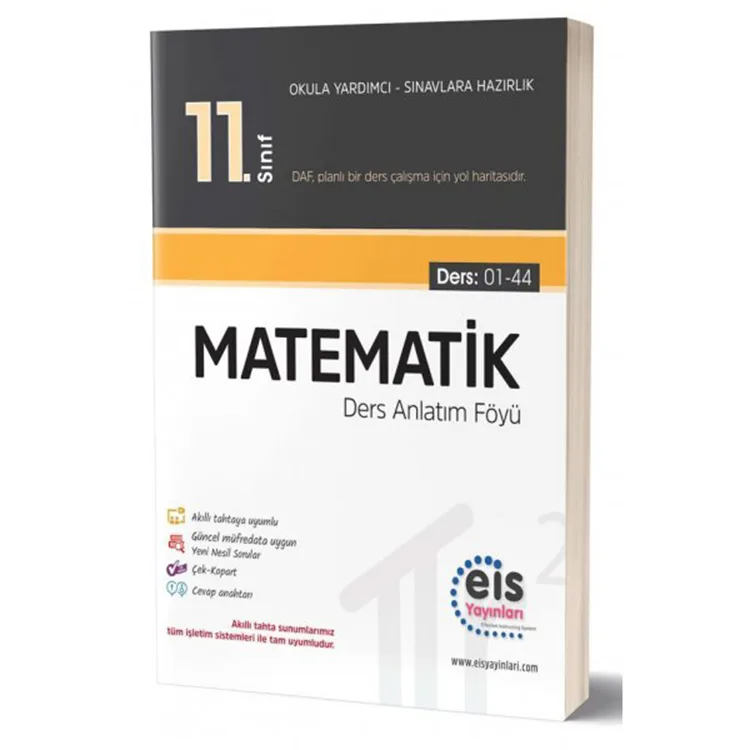 EİS 11.SINIF MATEMATİK DERS ANLATIM FÖYLERİ