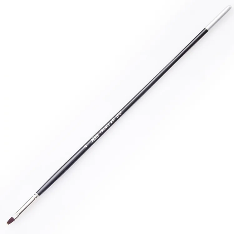 PEBEO 200F/4 SENTETİK UÇ SAP YAĞLI AKRİLİK FIRÇA SİYAH NO:4