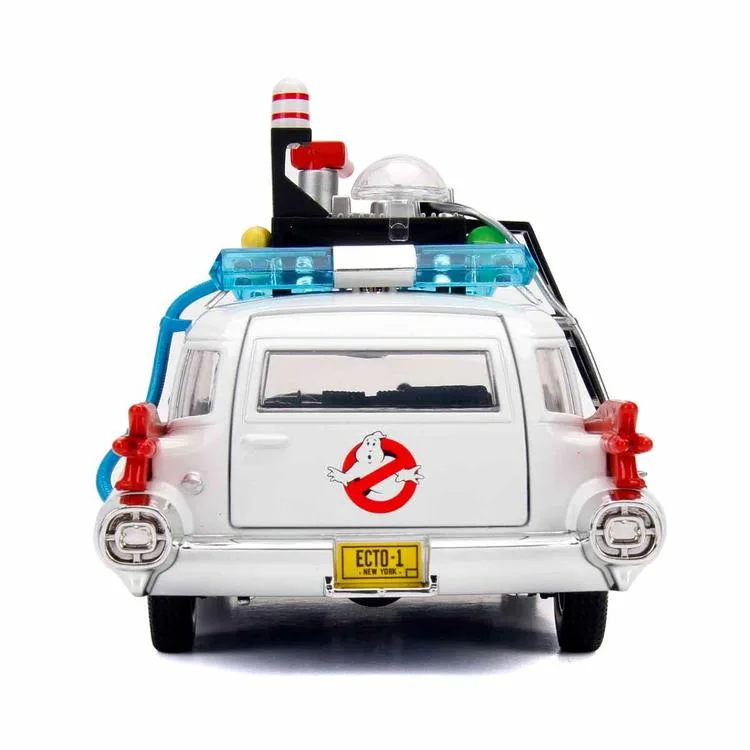SİMBA JADA 32355000 GHOSTBUSTER 1 :23 ECTO-1 HAYALET AVCILARI DIE CAST METAL ARABA 8+