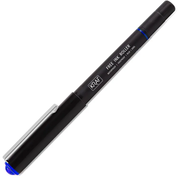 KRAF 300G ROLLER KALEM 0.7 MAVİ