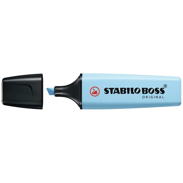 STABILO BOSS PASTEL FOSFORLU KALEM ESİNTİLİ MAVİ 70/112
