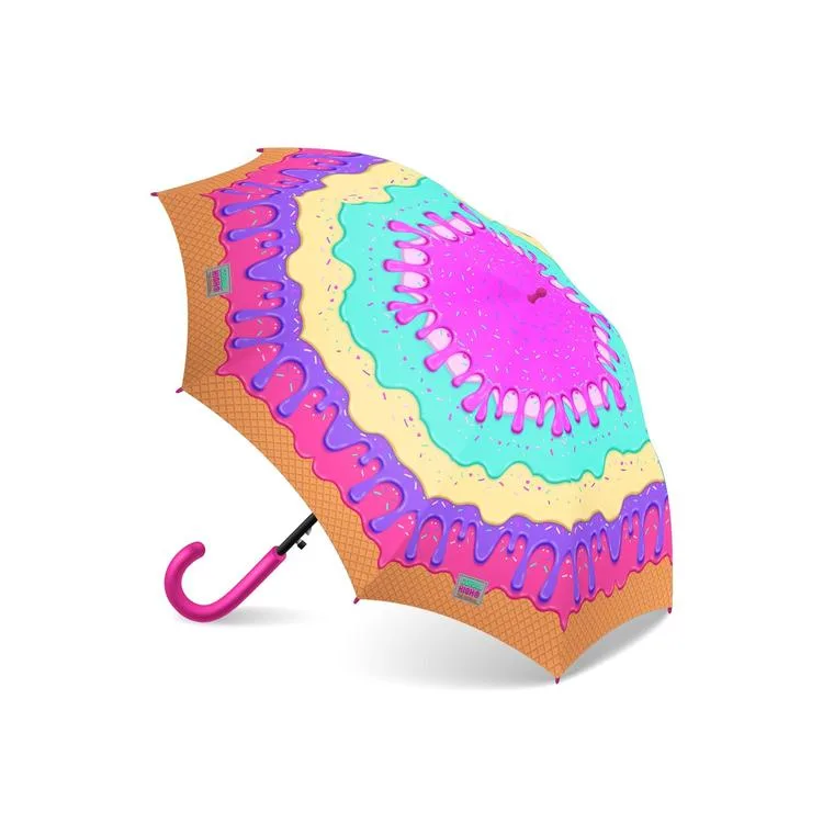 CORAL HIGH 12661 KIDS RENGARENK DONDURMA DESENLİ ÇOCUK ŞEMSİYESİ