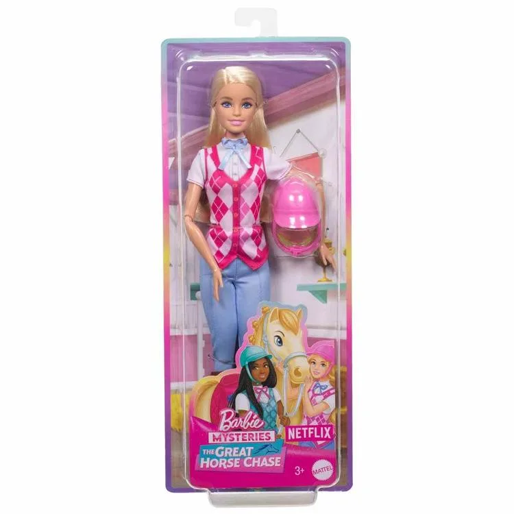 MATTEL HXP06-HXJ38 BARBİE BİNİCİ BEBEK MALIBU 3+