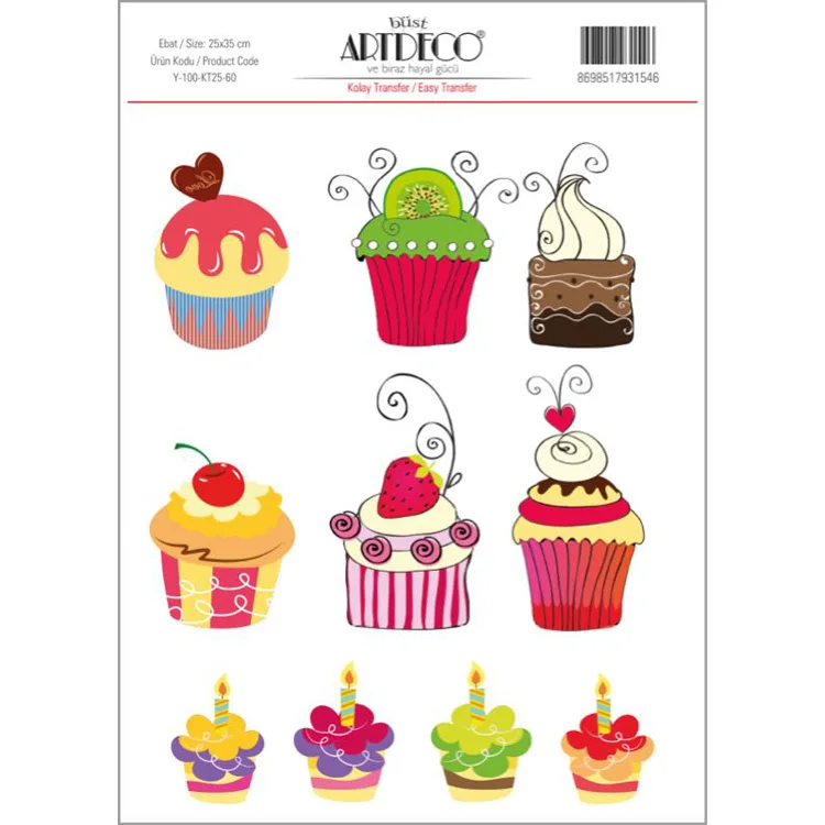 ARTDECO KOLAY TRANSFER 25X35CM DESEN 60