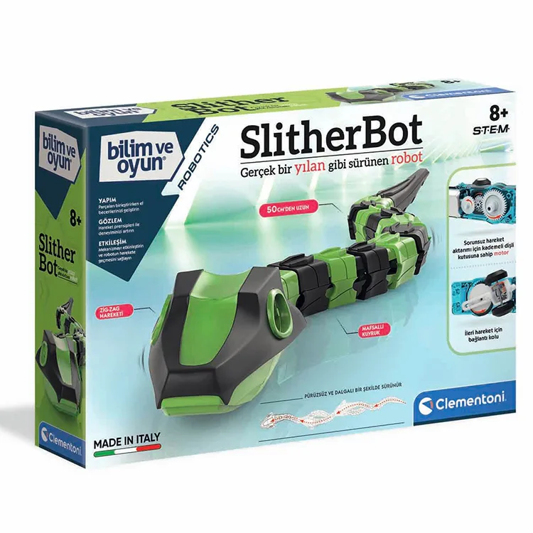 CLEMENTONI 64467 BİLİM VE OYUN SLİTHERBOT