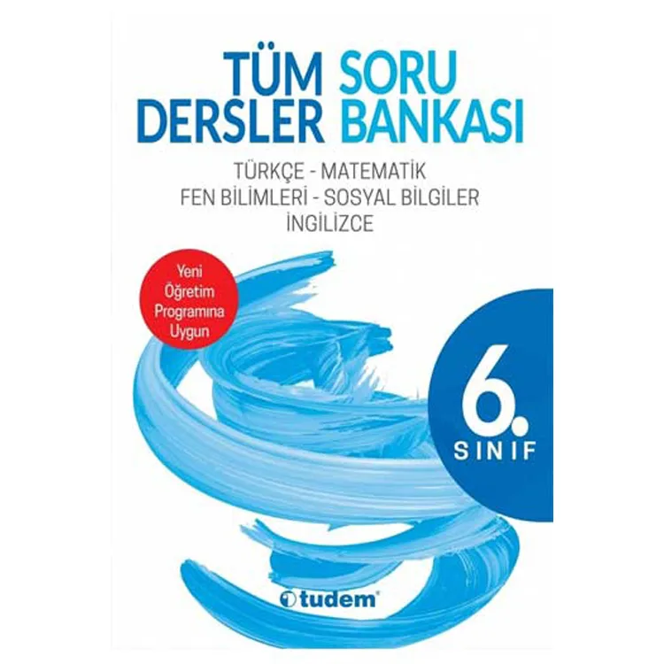 TUDEM 6. SINIF TÜM DERSLER SORU BANKASI