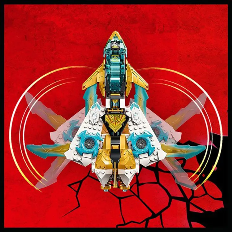 LEGO 71770 NİNJAGO ZANE'İN ALTIN EJDERHA JETİ