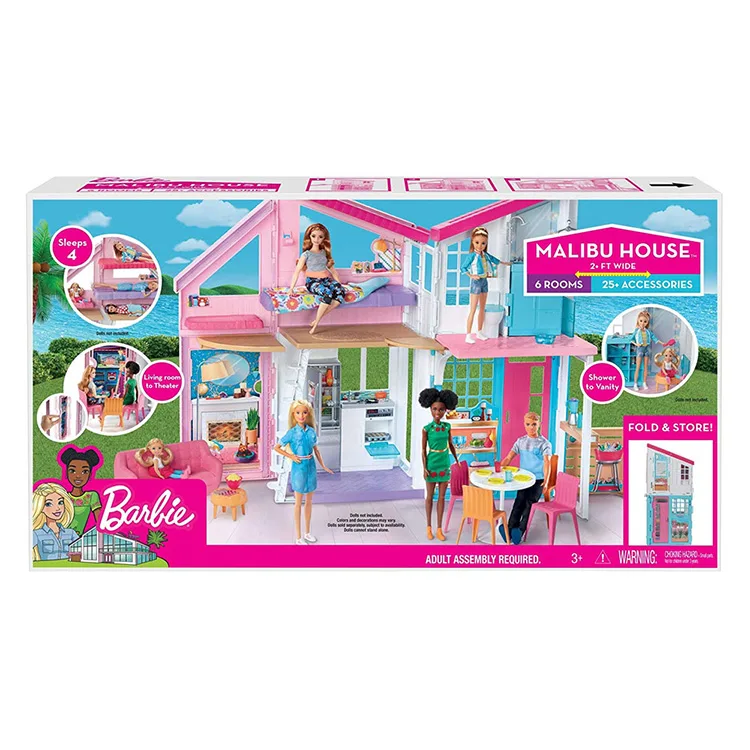 MATTEL BARBİE'NİN MALIBU EVİ FXG57-9654
