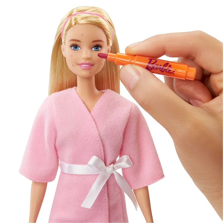 MATTEL GJR84 BARBIE YÜZ BAKIMI YAPIYOR OYUN SETİ