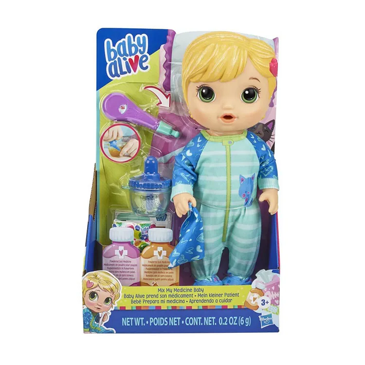 HASBRO E6937 BABY ALIVE BEBEĞİM HASTA OLDU SARIŞIN