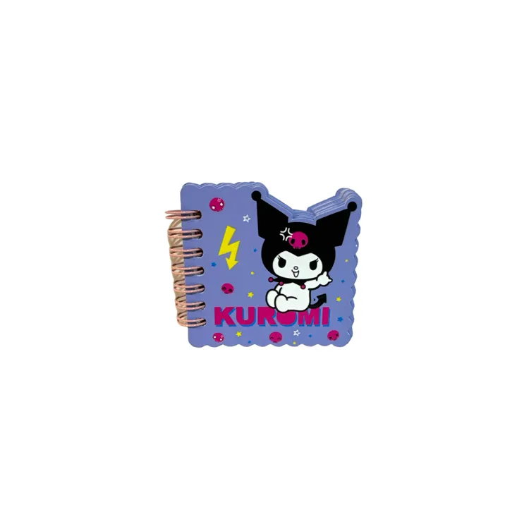 HELLO KİTTY&KUROMİ ÖZEL KESİM KARTON KAPAK MİNİ BLOKNOT