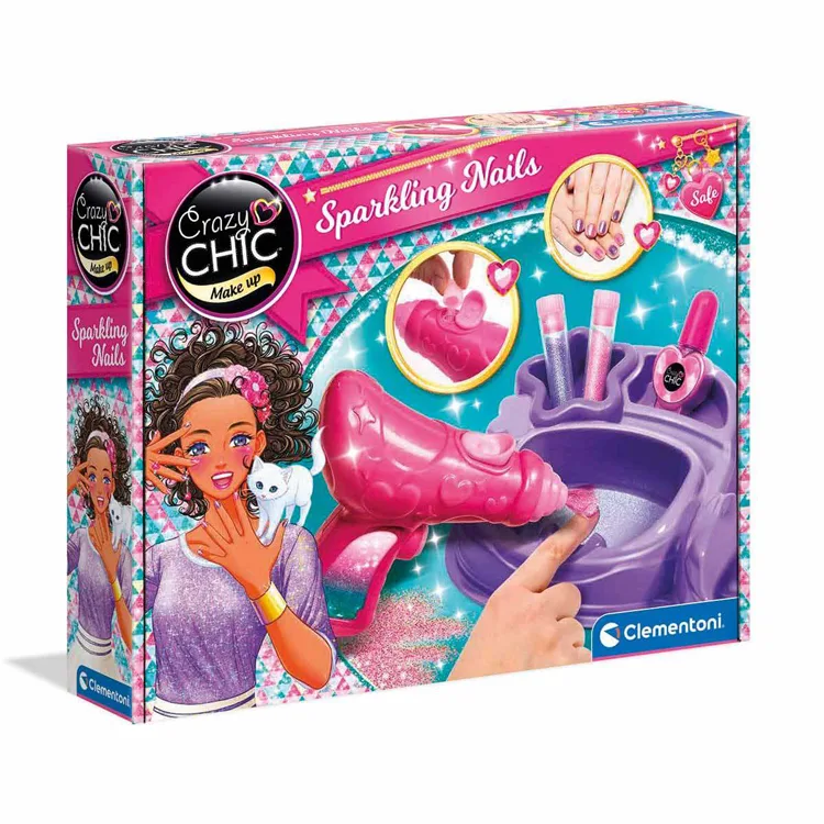 CLEMENTONI CRAZY CHİC - IŞILTILI TIRNAKLAR
