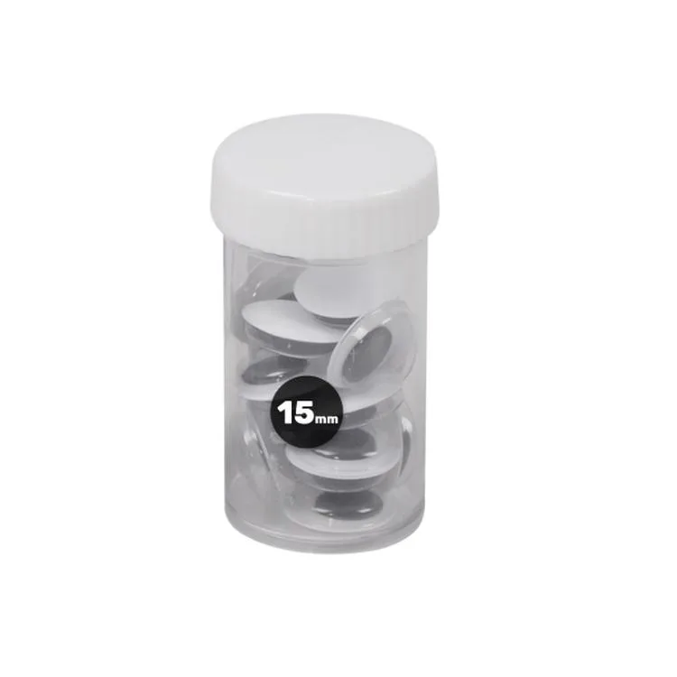 PUTİ 06482 OYNAR GÖZ SİYAH 15mm - TEKLİ