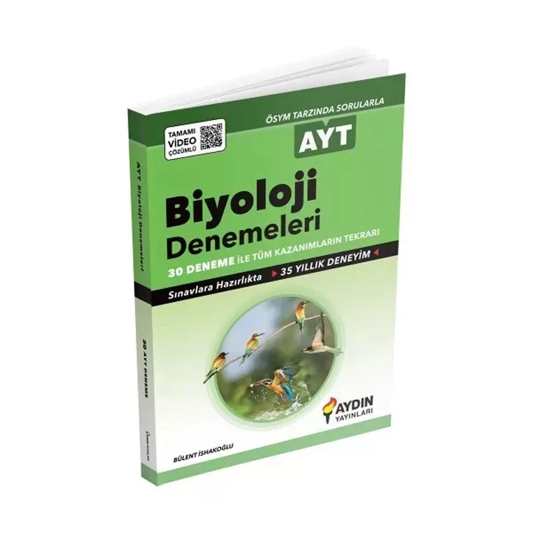 AYDIN AYT BİYOLOJİ 30 DENEME
