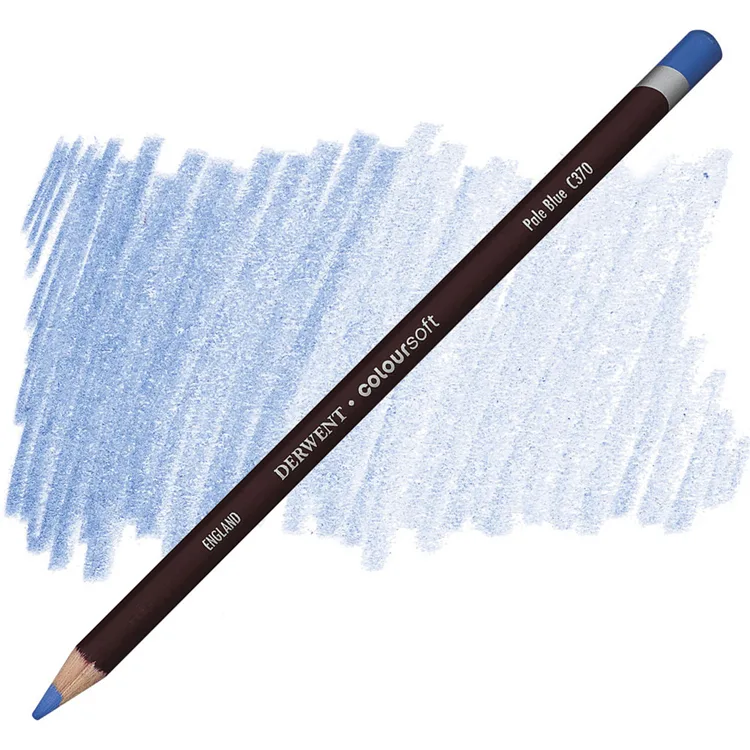 DERWENT COLOURSOFT - YUMUŞAK KURUBOYA KALEMİ- PALE BLUE C370