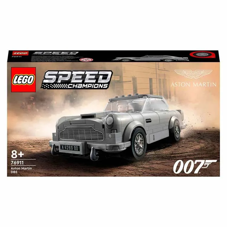 LEGO SPEED 76911 CHAMPIONS 007 ASTON MARTIN DB5 298 PARÇA 8+