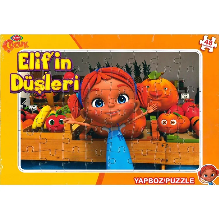 KS GAMES 704-1 ELİF'İN DÜŞLERİ FRAME YAPBOZ/PUZZLE 24 PARÇA 3+