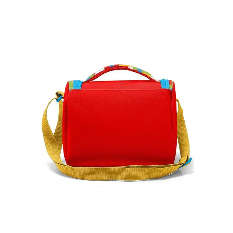 CORAL HIGH 11791 KIDS RENKLİ BLOK DESENLİ THERMO BESLENME ÇANTASI