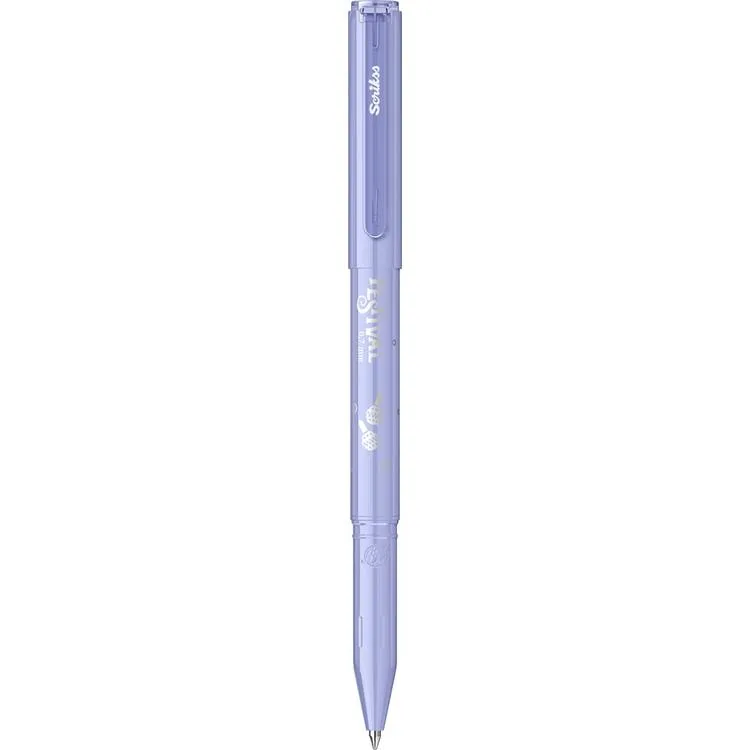 SCRIKSS FESTİVAL PASTEL GÖVDELİ JEL KALEM TÜKENMEZ KALEM 0.7 LİLA