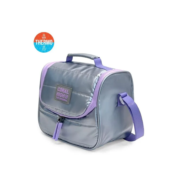 CORAL HIGH 27422 PARLAK GÜMÜŞ THERMO BESLENME ÇANTASI