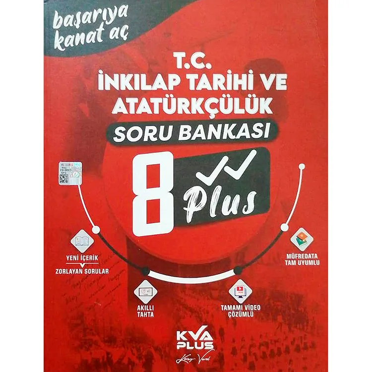 KORAY VAROL AKADEMİ 8. SINIF LGS PLUS SERİSİ T.C İNKILAP TARİHİ VE ATATÜRKÇÜLÜK SORU BANKASI