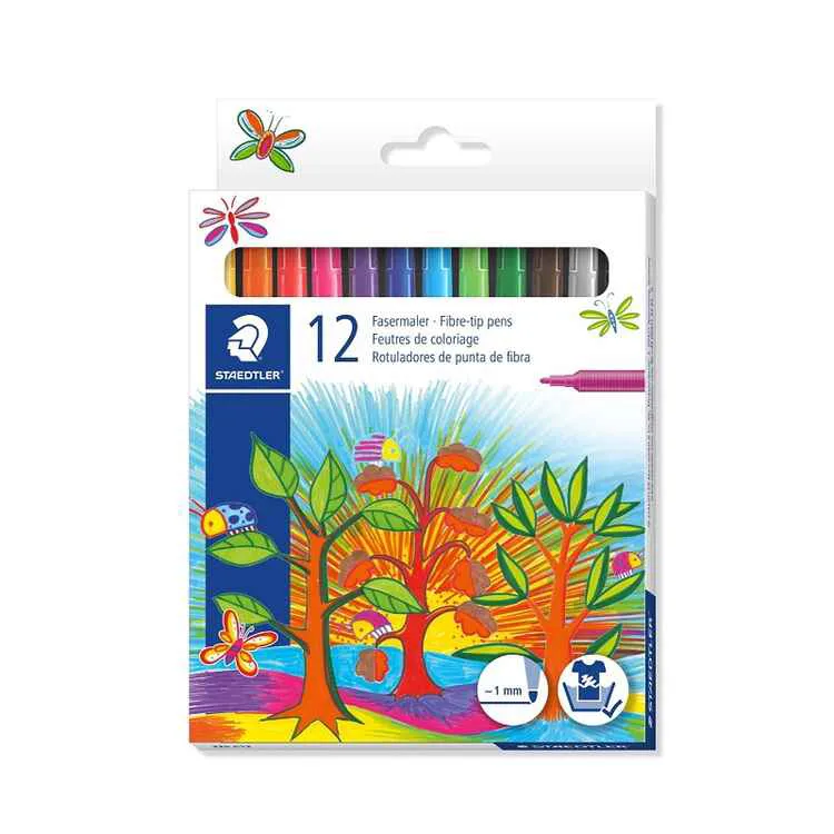 STAEDTLER 325 C12 NORIS 1.0 MM KEÇELİ KALEM 12'Lİ