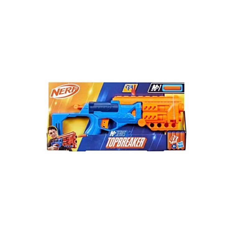 HASBRO NERF N SERIES G0877 TOPBREAKER SÜNGER ATAN SİLAH 4 MERMİLİ 8+