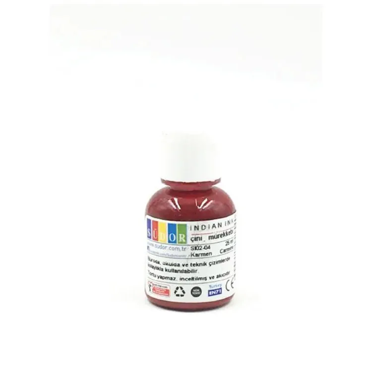 SÜDOR SI02-04 ÇİNİ MÜREKKEBİ 25ml. KARMEN
