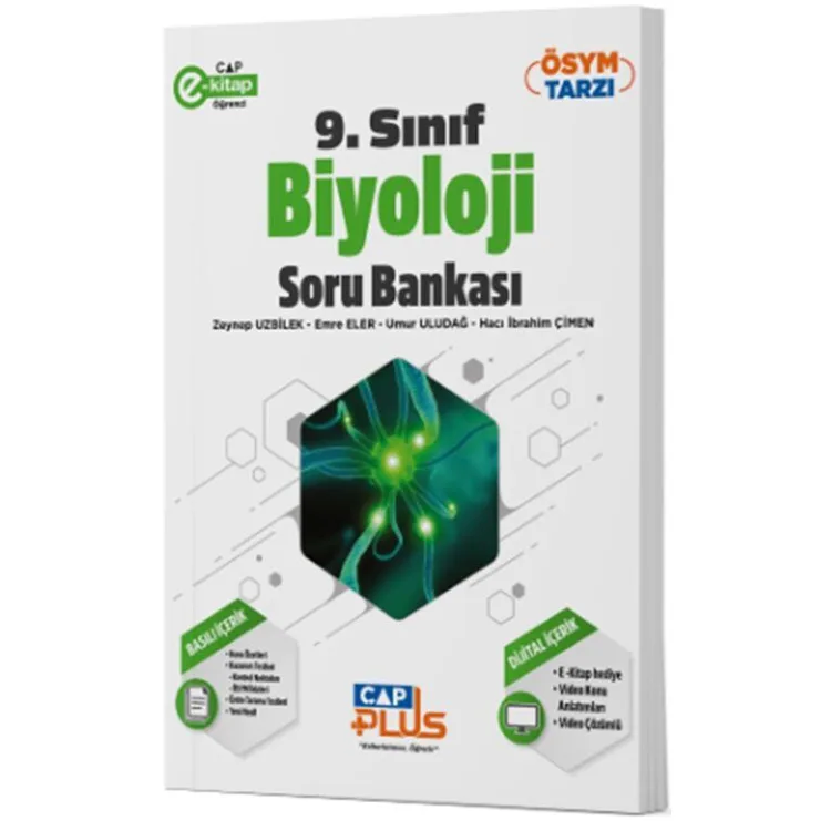 ÇAP 09.SINIF SORU BANKASI ANADOLU PLUS BİYOLOJİ - 2023