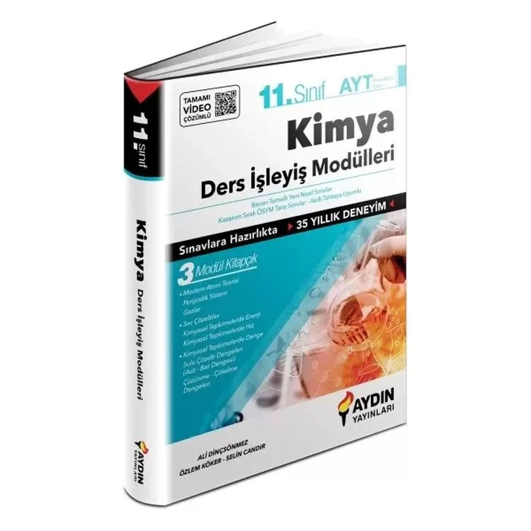 AYDIN 11. SINIF KİMYA DERS İŞLEYİŞ MODÜLLERİ