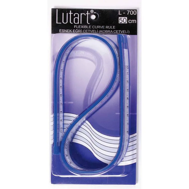 LUTART KOBRA CETVEL 50CM LA/L700-50