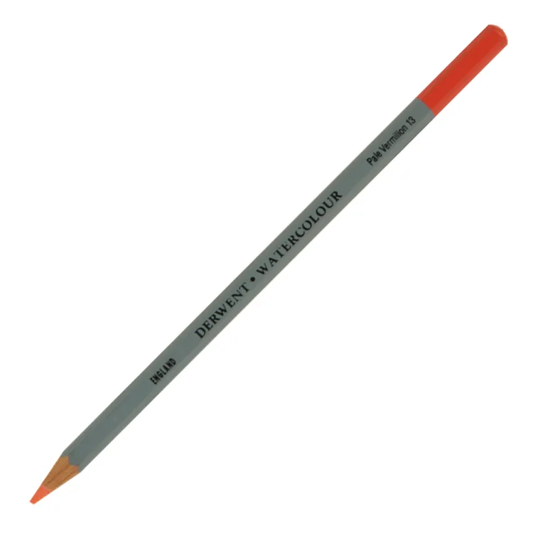 DERWENT NEW WATERCOLOUR PENCIL- SULUBOYA KALEMİ- PALE VERMILION 13