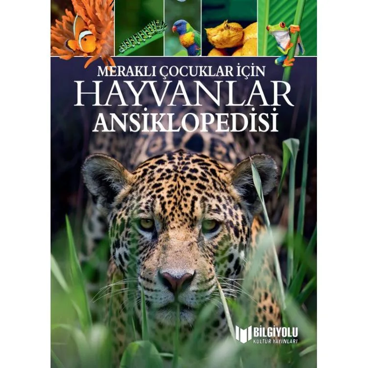 MERAKLI ÇOCUKLAR İÇİN HAYVANLAR ANSİKLOPEDİSİ ( CİLTLİ SERT KAPAK )
