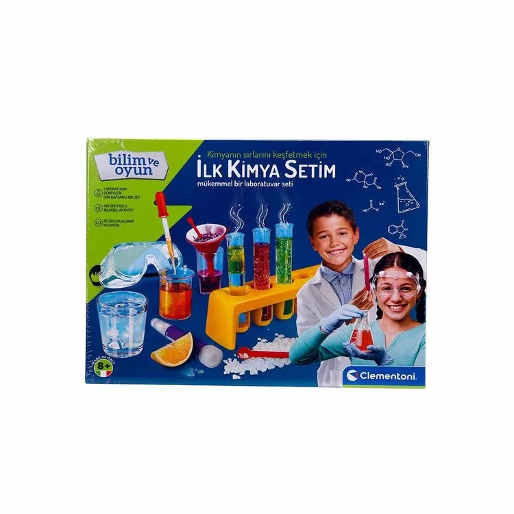CLEMENTONI 64228 İLK KİMYA SETİM