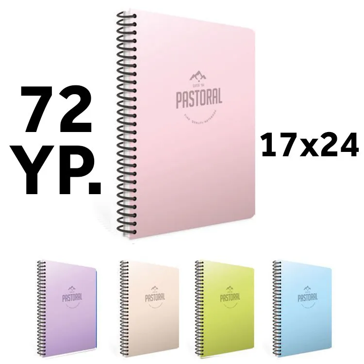 GIPTA PASTORAL SPR.PP.KPK. 17X24 72 YP.ÇİZGİLİ DEFTER