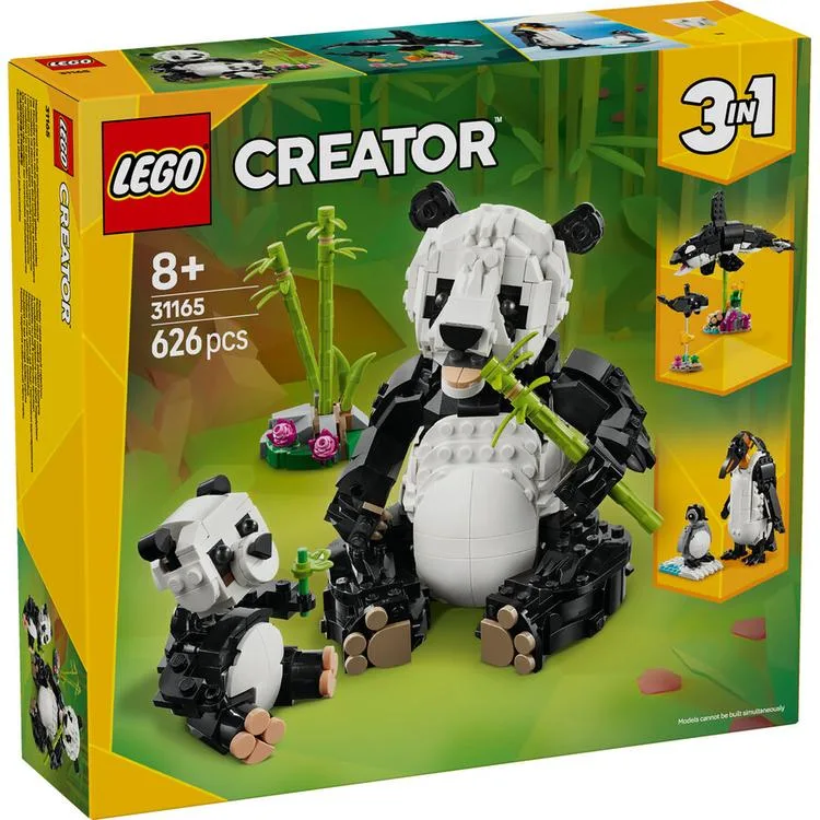 LEGO 31165 CREATOR PANDA FAMILY 3IN1 625 PARÇA 8+