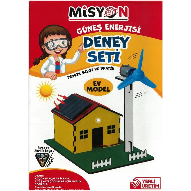 MİSYON MSY-29 ( EV MODEL ) GÜNEŞ ENERJİ DENEY SETİ KUTULU