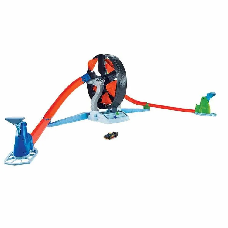 MATTEL GJM77 HOT WHEELS DÖNEN TEKERLEK MACERASI YARIŞ SETİ 5+